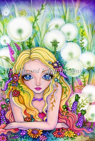 Diamond Painting Canvas - QS Dandelion Fairy Kingdom - Click Image to Close